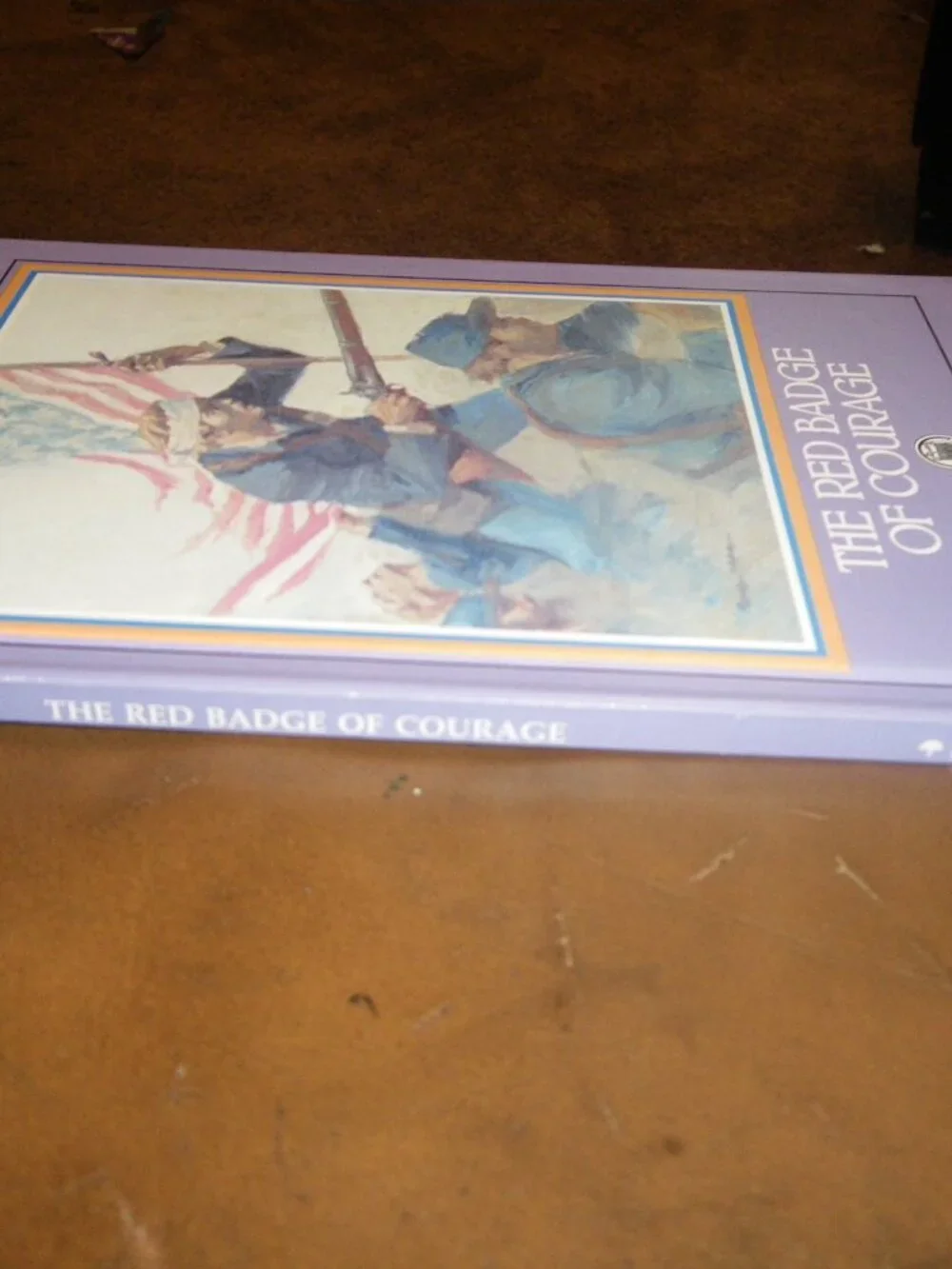 Vintage 1981 The Red Badge of Courage Hardback Children’s Story Book